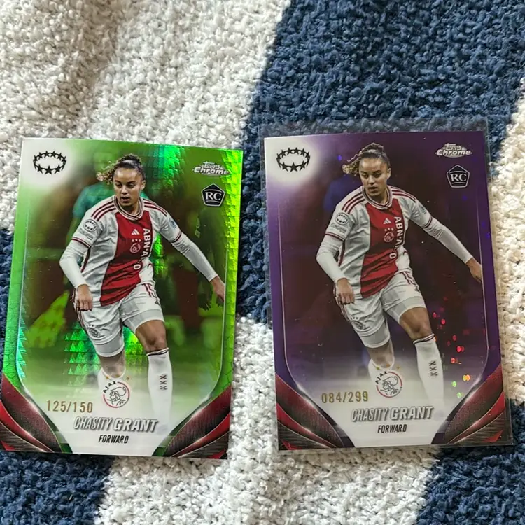 Chasity Grant Ajax Uwcl Topps Chrome 2024