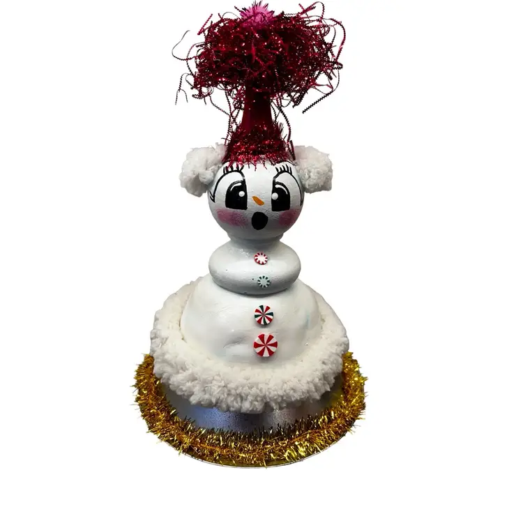 018 Drnksuzy Original Cute Snow Lady