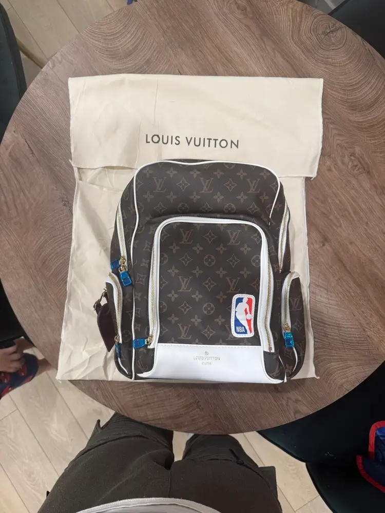 LOUIS VUITTON LV x NBA  Backpack Bag Monogram Brown Virgil Abloh