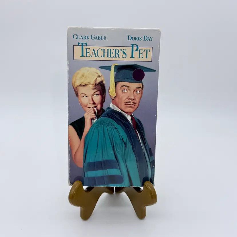 Teacher’s Pet VHS Video 1957 Comedy Clark Gable Doris Day 1991
