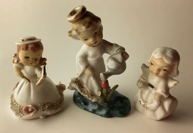 Lefton, Irice Vintage Porcelain Figurines