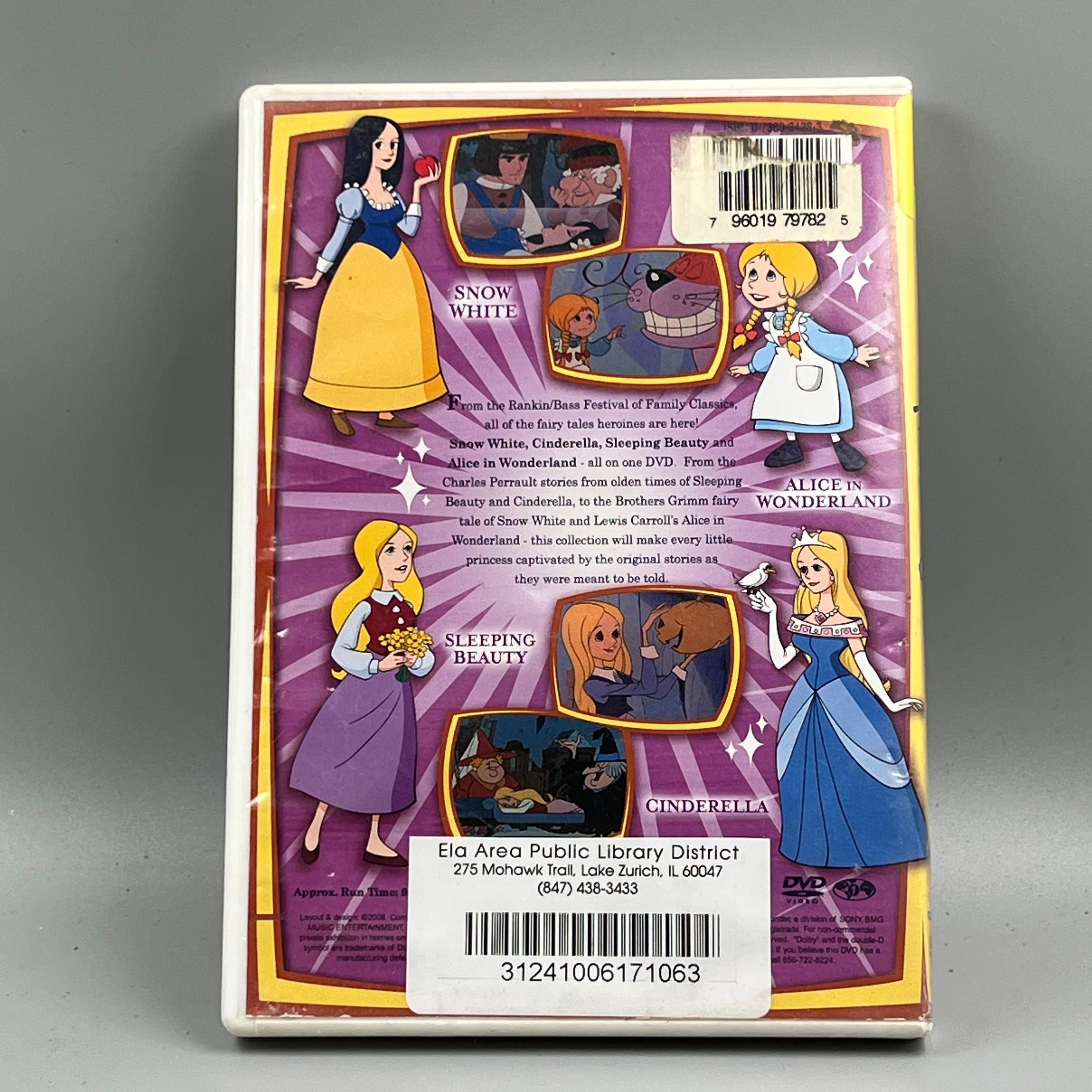 The Princess Collection DVD - 4 Classic Fairy Tales