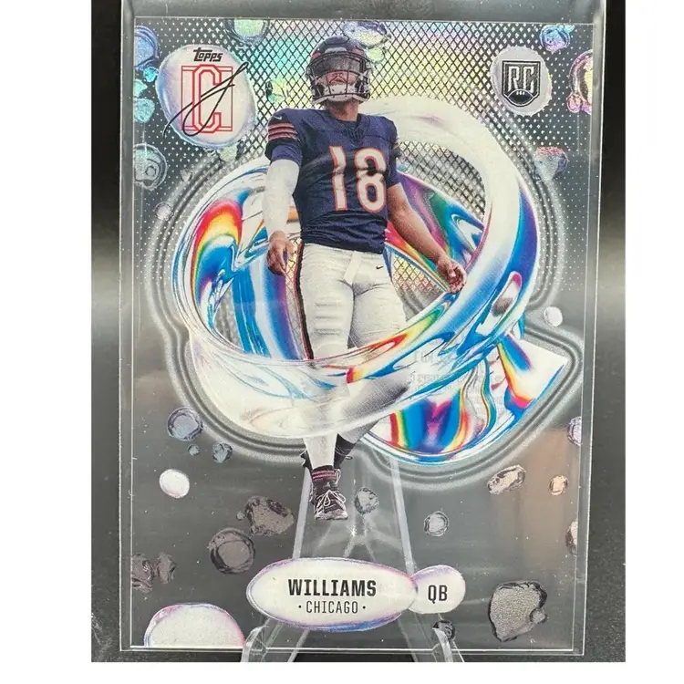 2024 Topps Signature Series Rookie Caleb Williams Fluidity F-1 #Bears