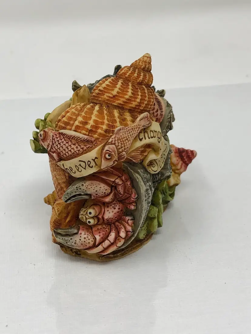 Beneath the Ever Changing Seas Harmony Kingdom Figurine Trinket Box