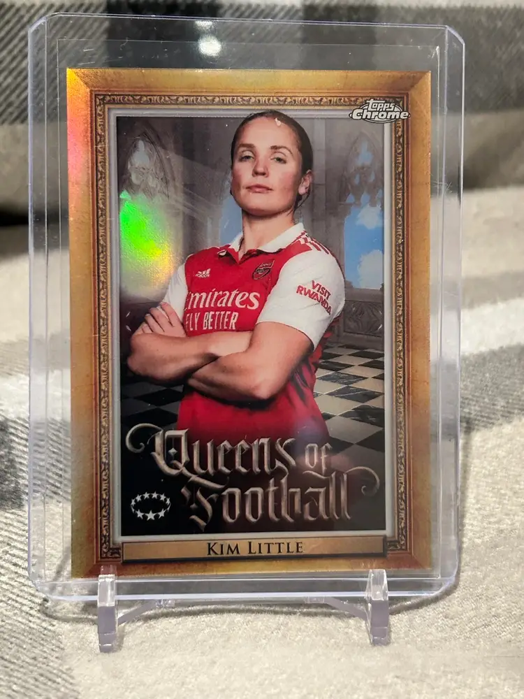 Kim Little Queens Of Football - 2022/2023 Topps Chrome UEFA Women’s Champions League