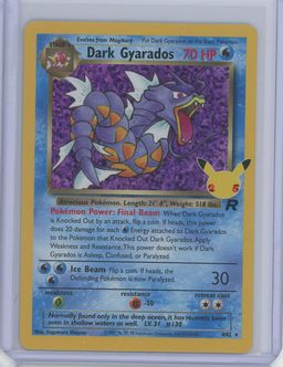 Pokémon Sword & Shield Celebrations Classic Collection Dark Gyarados Holo 8/82