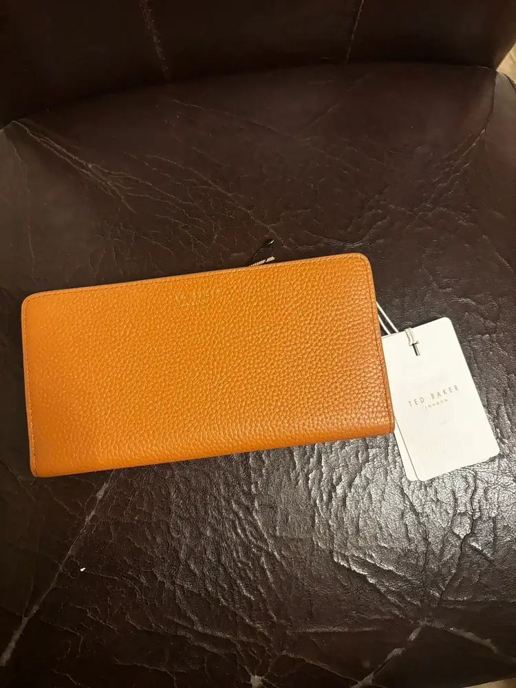 Ted Baker Leather Cognac Wallet