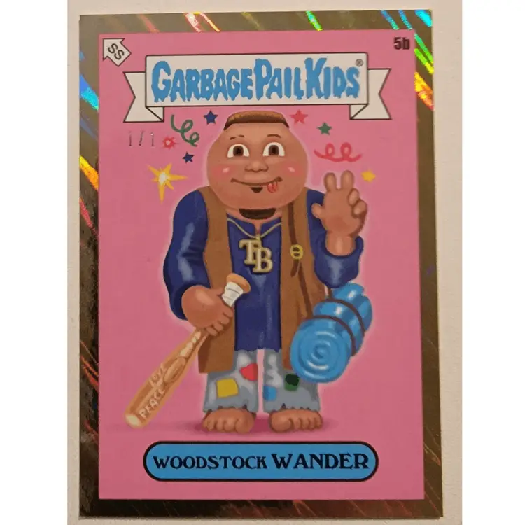 2022 Topps GPK MLB Keith Shore Wander Franco Gold Lava Superfractor Card #'d 1/1