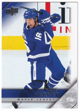 2020-21 Upper Deck '05-06 Upper Deck Tribute #T63 Mitch Marner Toronto Maple Leafs Hockey Card