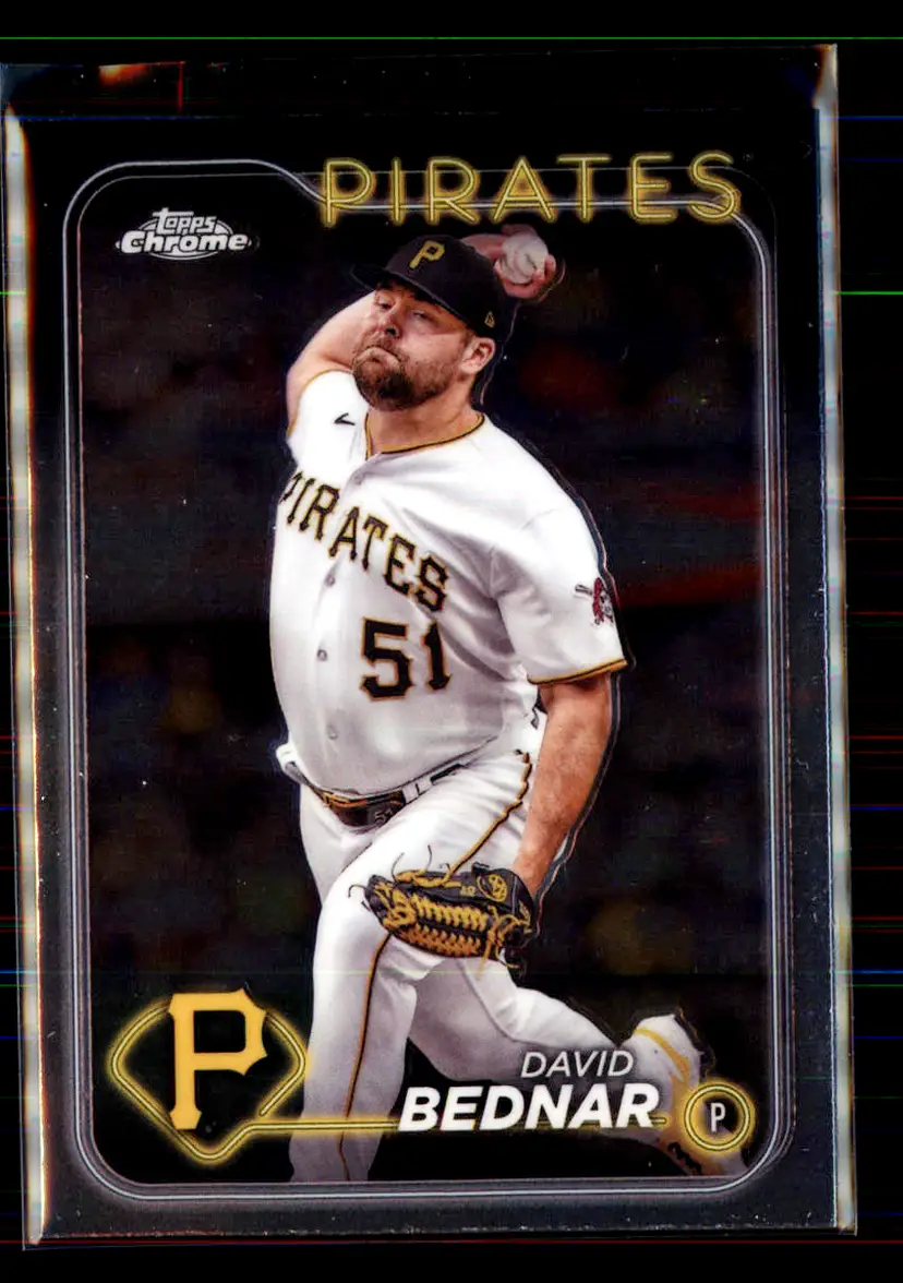 David Bednar 2024 Topps Chrome #60 - (113) - Pittsburgh Pirates
