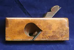 Wooden Rabbet Plane –  Skewed 2” Iron – SANDUSKY TOOL CO. OHIO