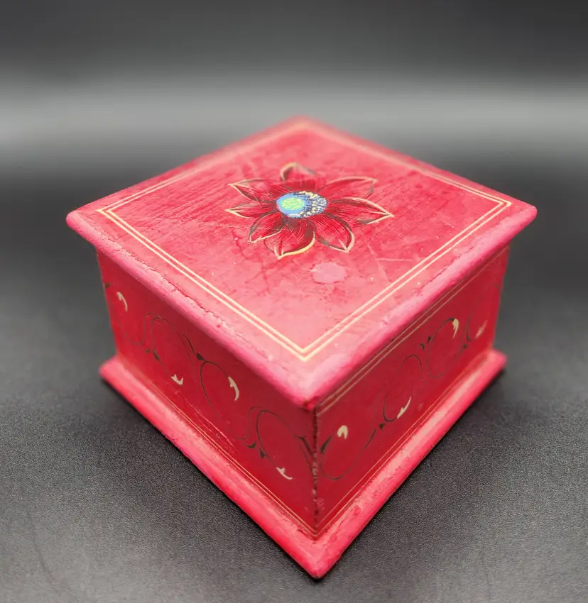 Wooden Nesting Trinket Boxes