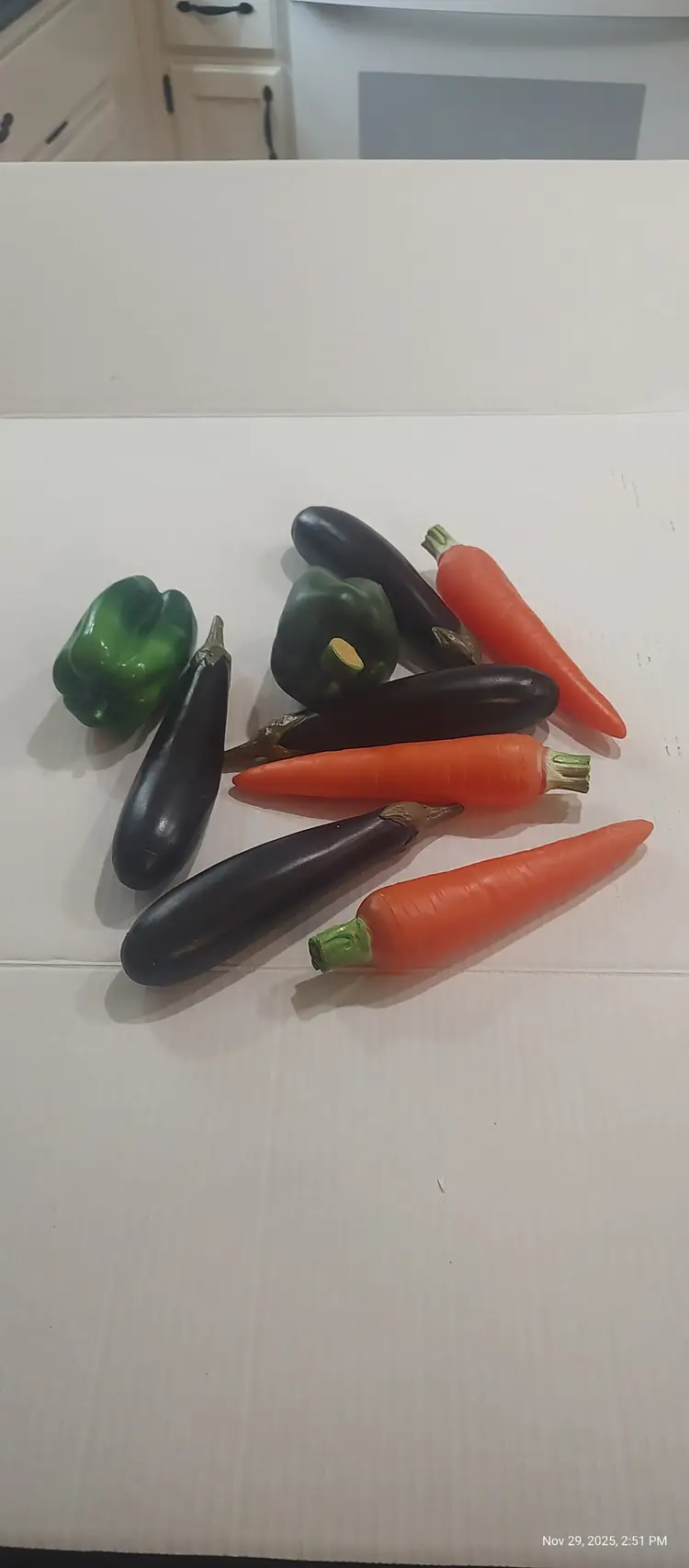 #01 Fake veggies plastic