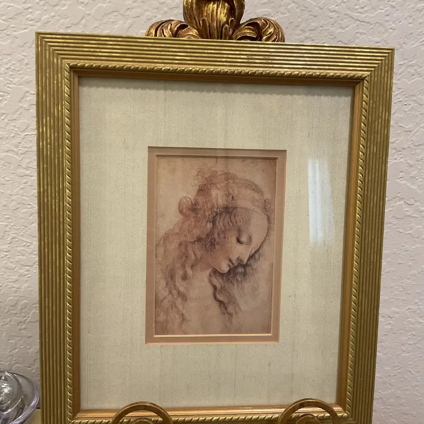 Repro Of DaVinci’s “Head Of A Woman” 11”x13”