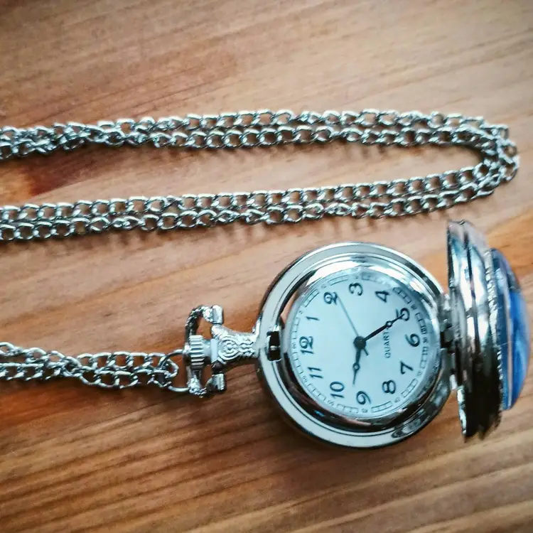 Pocket watch necklace