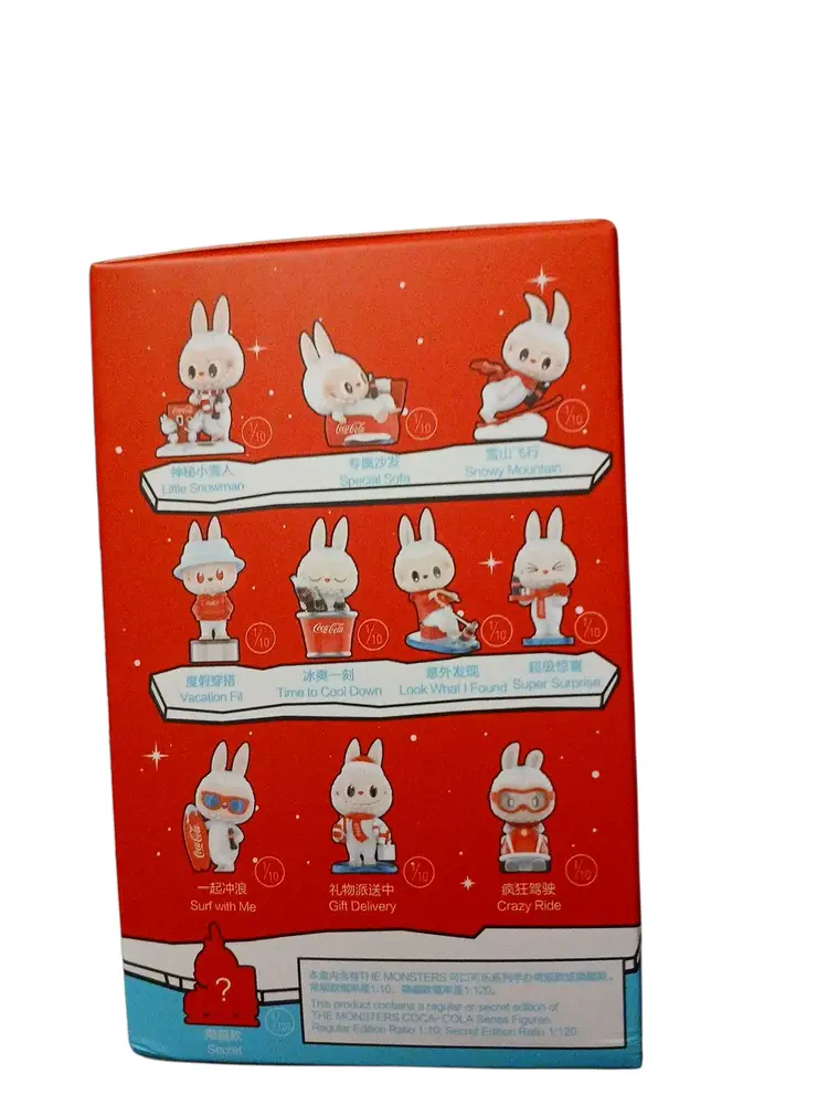 Pop Mart The Monsters Coca-Cola Series Labubu Blind Box NWT/NIB