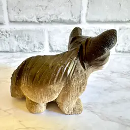 Vintage Artesania Rinconada Grey Wolf Figurine