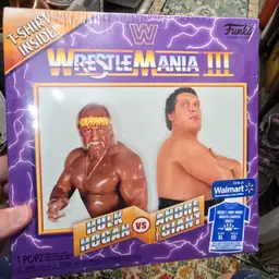 NEW Funko Wrestlemania Hulk Hogan vs Andre The Giant XL T shirt