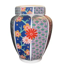 Imari Ginger Jar with Lid