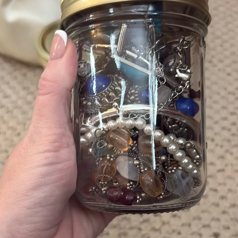 Mystery Jewelry Jar #7. All Wearable Estate Finds