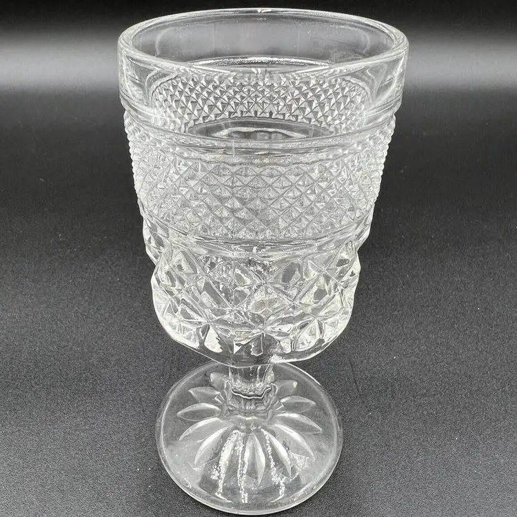 Vintage Anchor Hocking Wexford Cordial/Wine Goblet 5 1/2" Tall