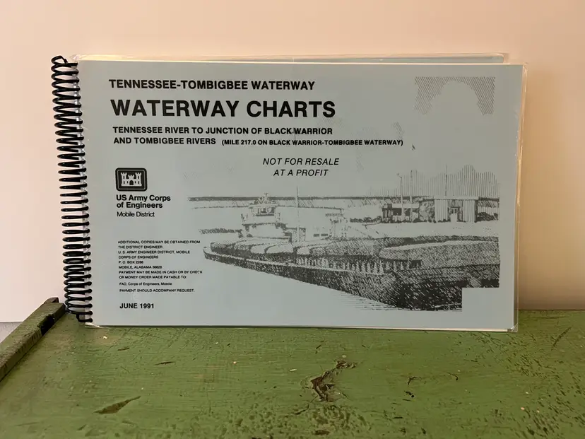 Tennessee-Tombigbee Waterway Charts June 1991 Black Warrior Army Corps of Engineers