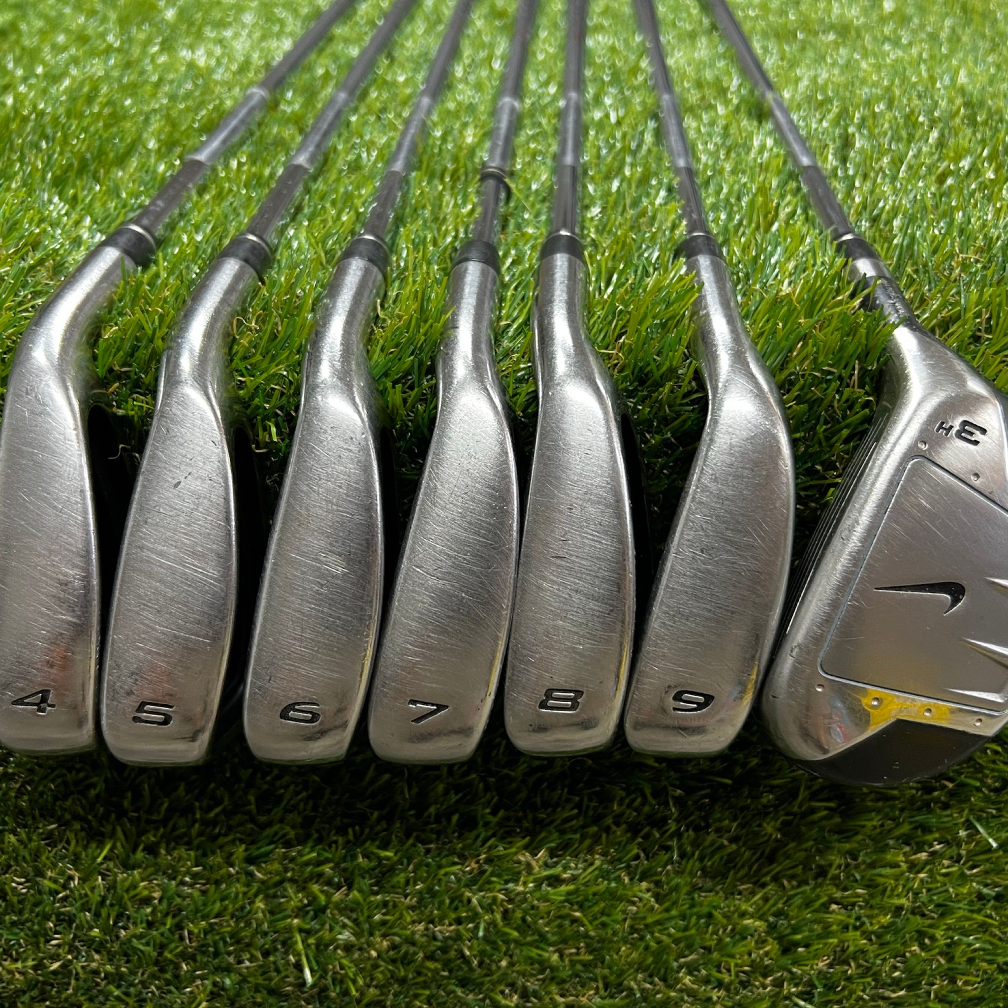 Stacked Golf · Nike IGNITE Iron Set 4-9, 3H Hybrid Uni-Flex Steel