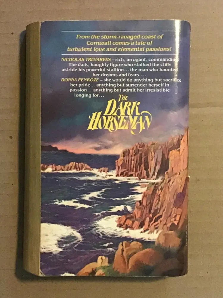 The Dark Horseman Marianne Harvey First US Printing 1979 Paperback Dell Romance