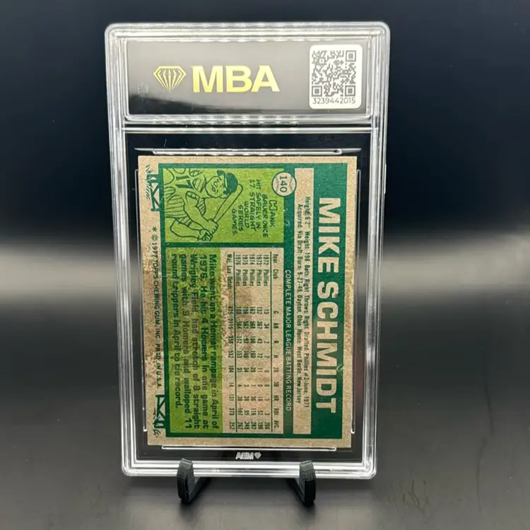 1977 Topps Mike Schmidt MBA 3