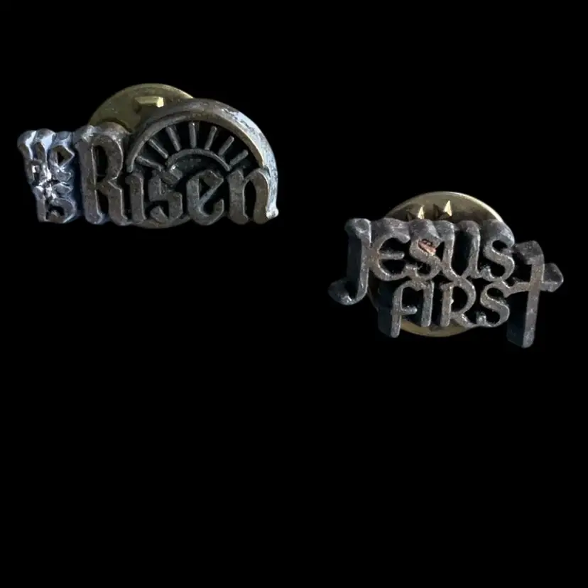 Lot Of (2) Costume Pins .75”