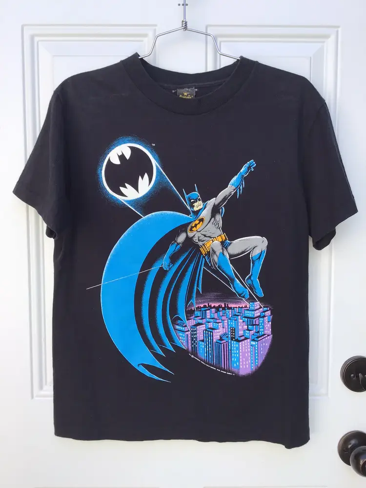Vintage 80s, 1988, Batman DC Comics, Single Stitch, Graphic, Shirt