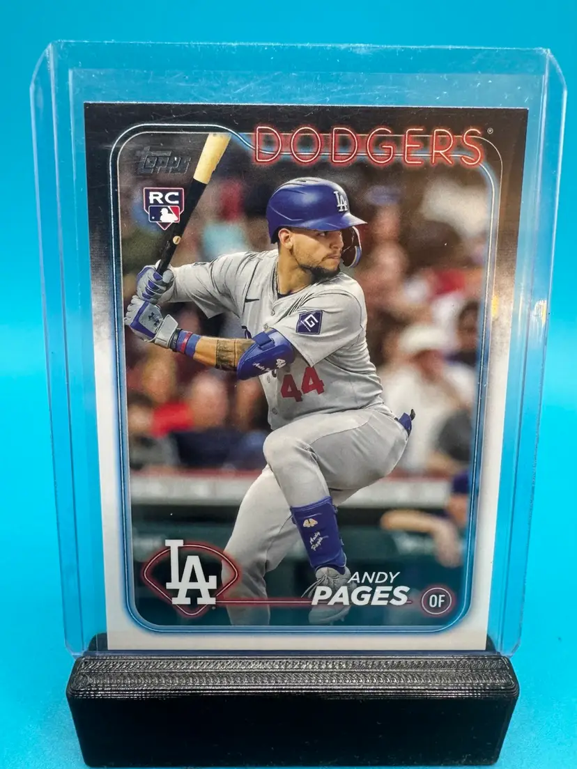 Andy Pages Topps Update RC Los Angeles Dodgers