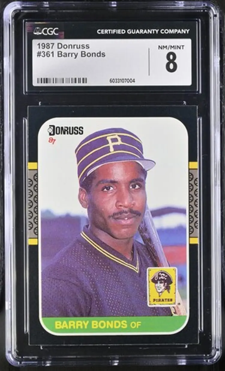 1987 Donruss Barry Bonds #361 Rookie Card