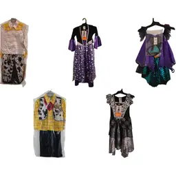 Whole Sale Lot 13 Disney Toy Story Costumes – Woody & Jessie, plus Witch Star, Dragon & Mystic