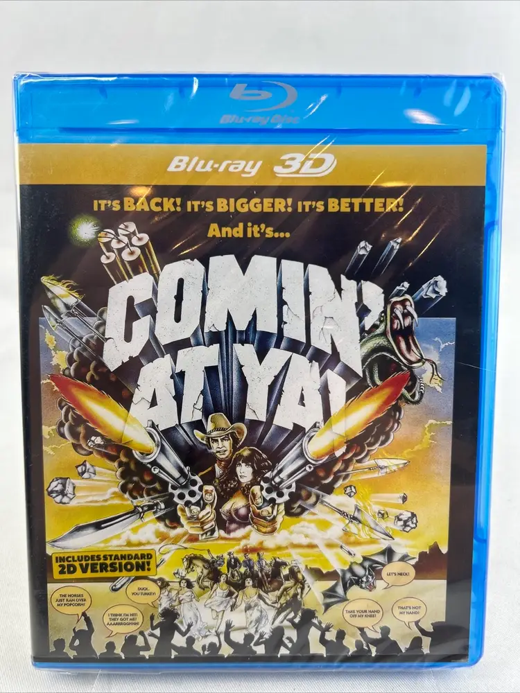 COMIN’ AT YA! - 1981 (BluRay, 2010) Spaghetti Western NIB NEW SEALED
