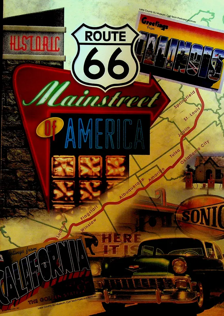 Route 66 Main Street of America SC Book