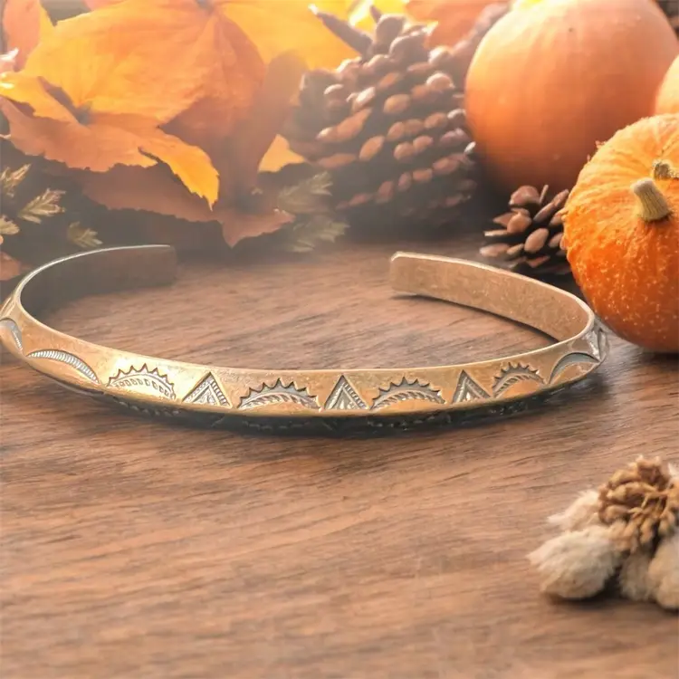 Copper Native American Cuff