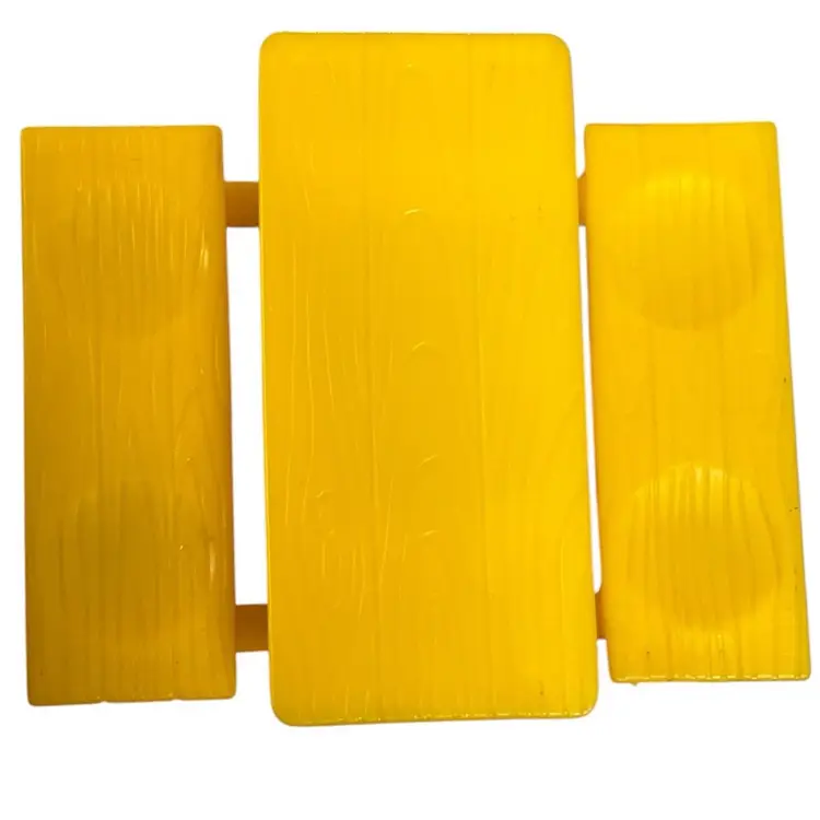 Weebles 1974 Yellow Picnic Table