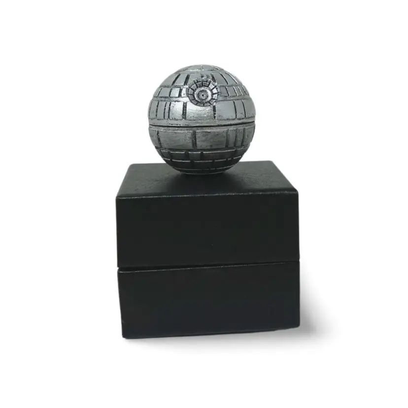 Death Star Hand Herb Spice Grinder, 3 Piece Star Wars, Aluminum, All