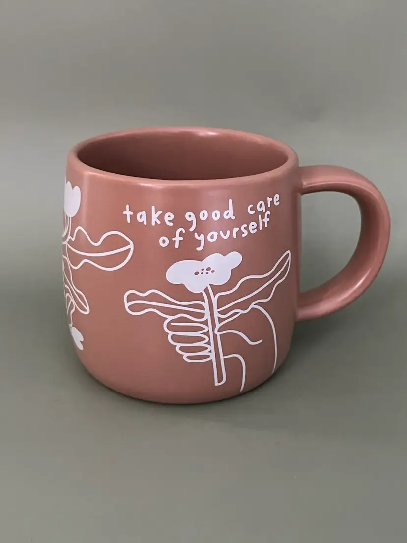 “Take Good Care of Yourself" Mug, Oakland California