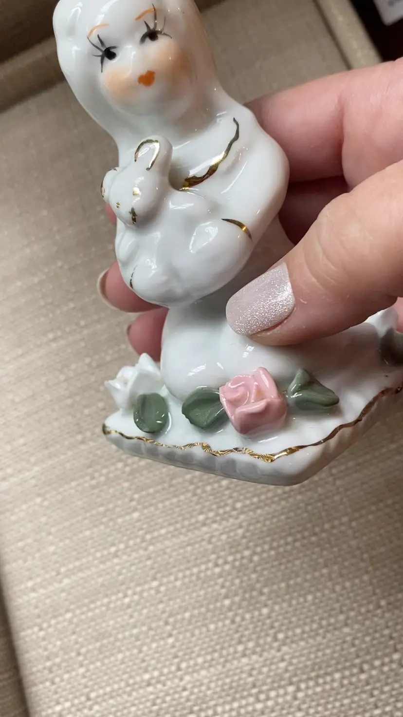 vintage porcelain figurine