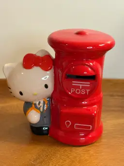 Hello Kitty Sanrio 2011 Post Savings Coin Bank