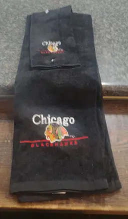 #04 Chicago BlackHawks towel set