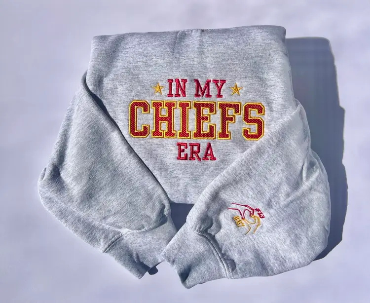In My Chiefs Era Embroidered Sweatshirt 