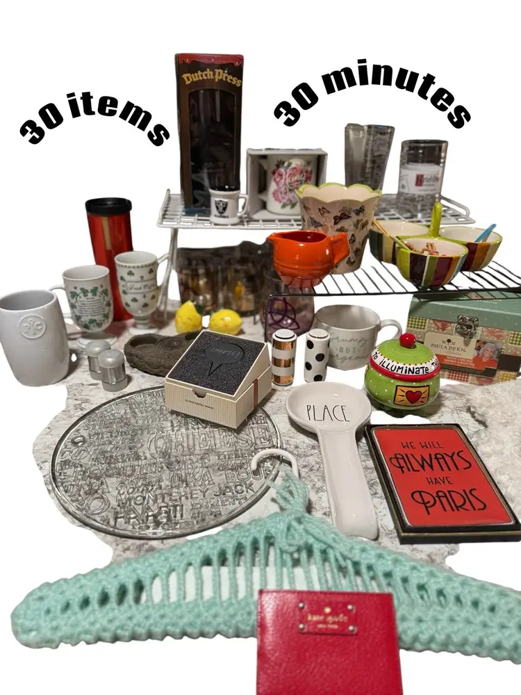 30 Items for 30 Minutes All $3 Starts! Fri 8/29 @ 2 pm ET!