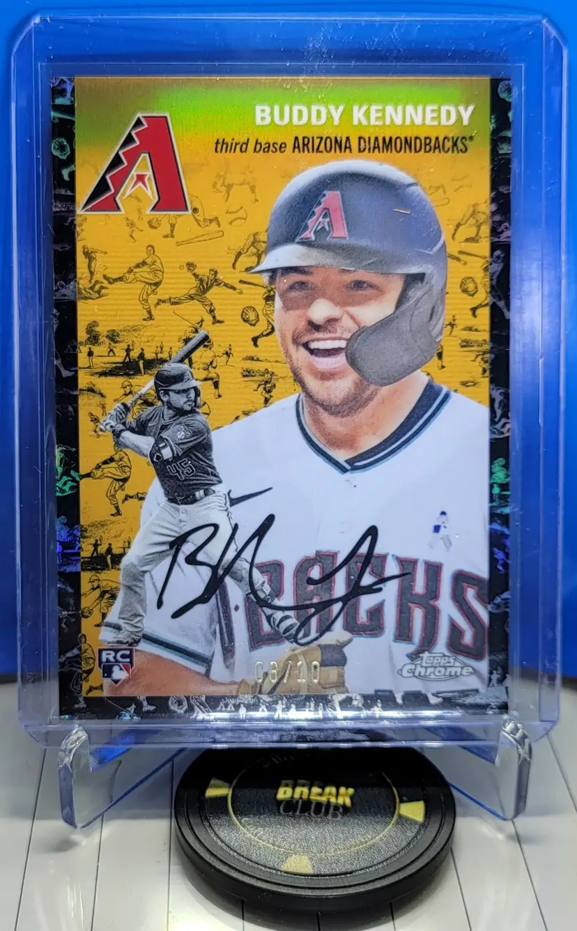 Buddy Kennedy 2023 Topps Chrome Platinum Anniversary RC #44 Black Toile /10 SSP Arizona Diamondbacks