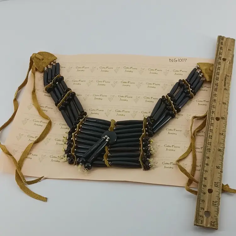 Native American Inspired Short Chest Plate Choker