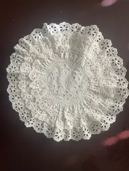 10” Handmade Doilies 3 Piece set