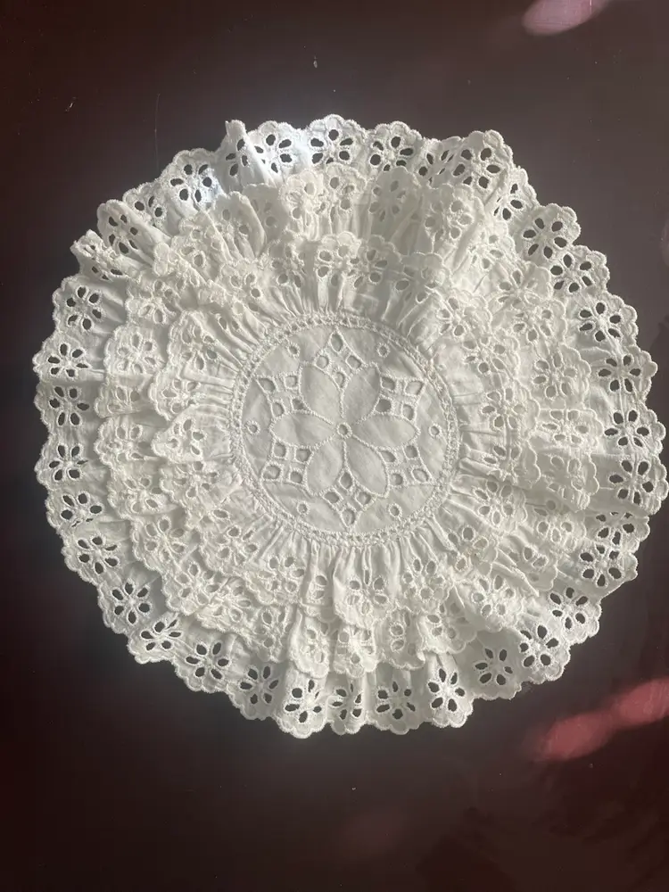 10” Handmade Doilies 3 Piece set