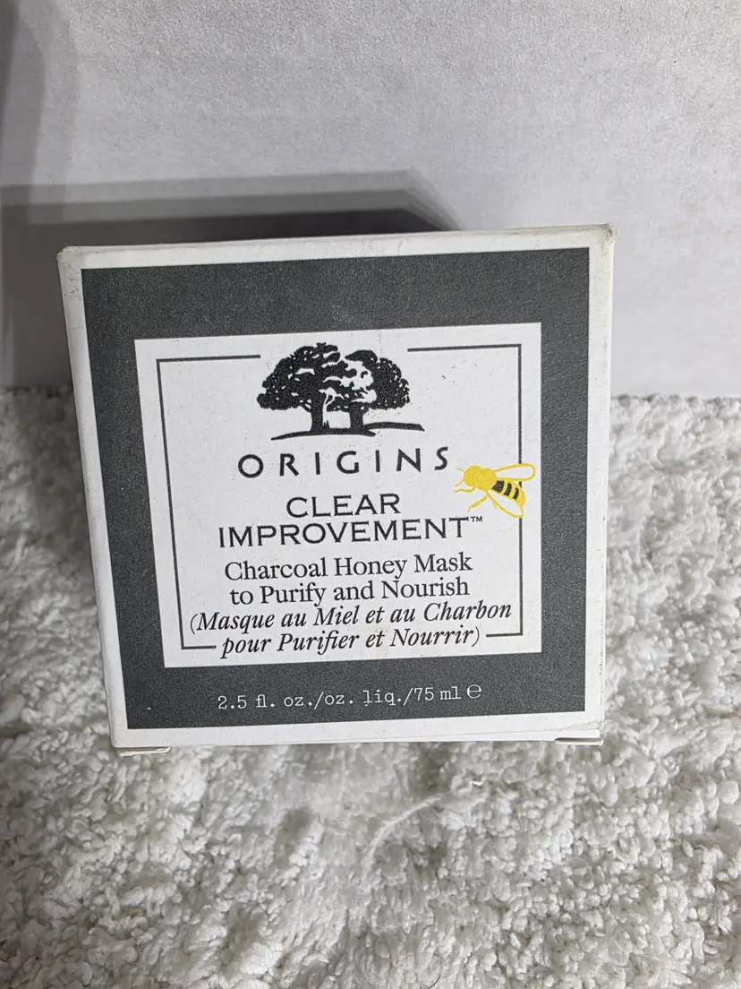 Origins Clear Improvement Charcoal Honey Face Mask 2.5 oz 75 mL BRAND NEW
